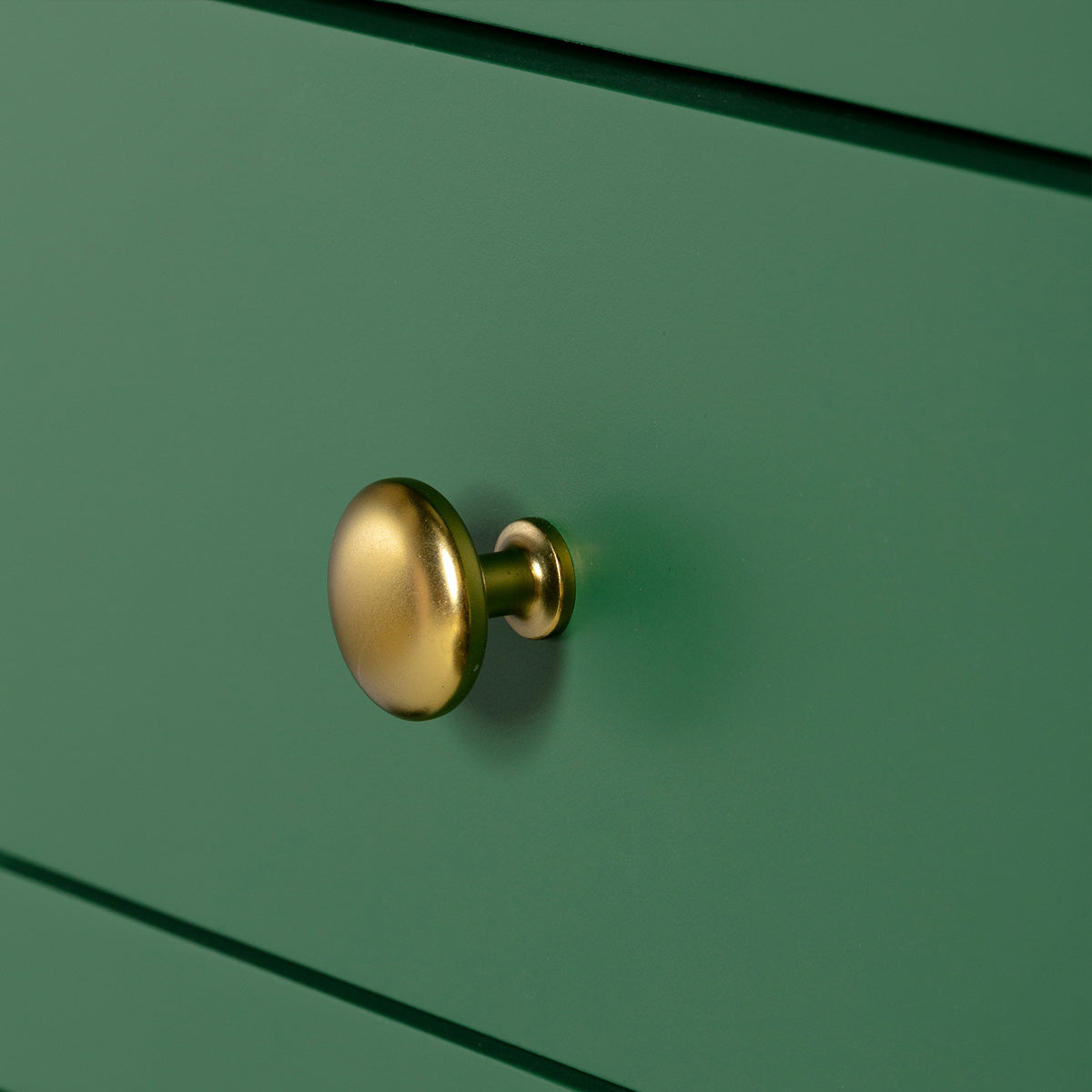 Duchy Green Nachttisch mit 3 Schubladen