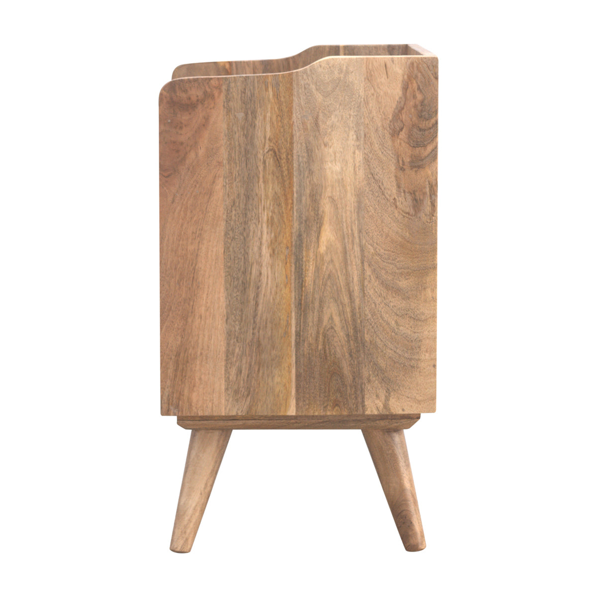 Classic 3 Drawer Gallery Bedside / Mango Wood