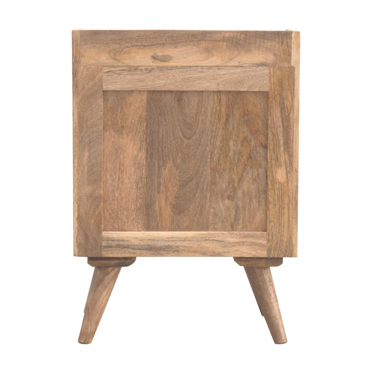 Classic 3 Drawer Gallery Bedside / Mango Wood