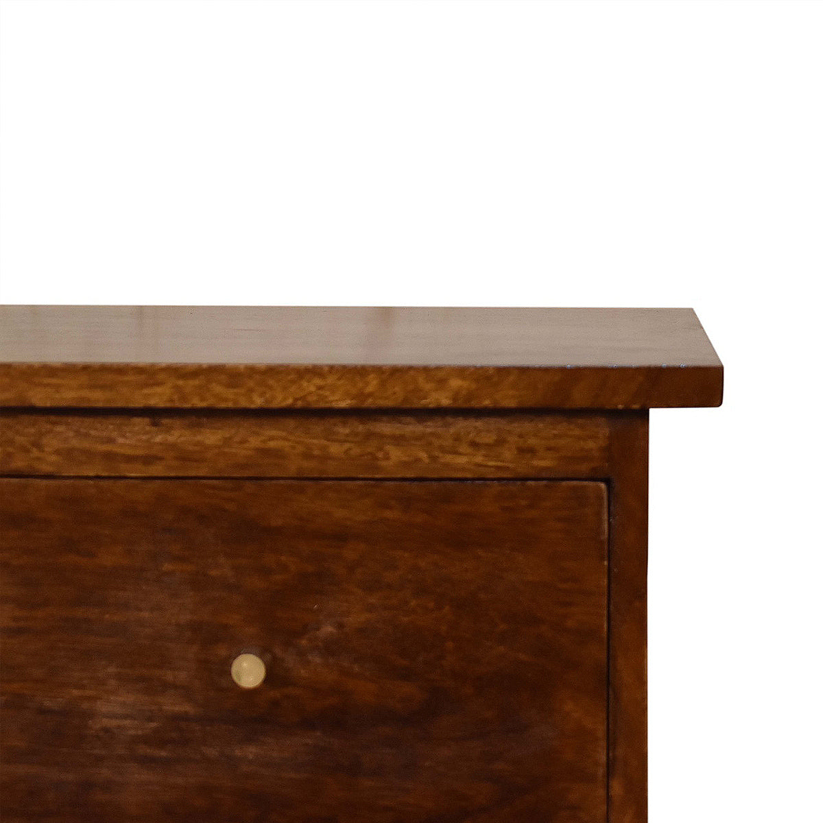 Chestnut Artisan Bedside Table / Mango Wood
