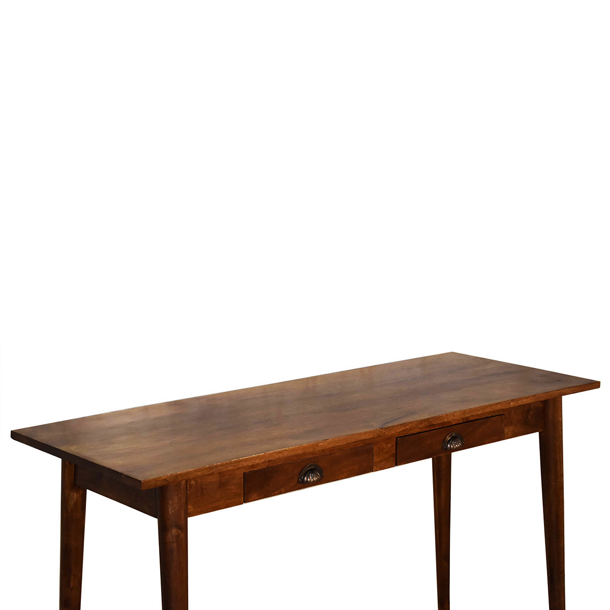 Nordic Chestnut Writing Desk - 2 Drawers