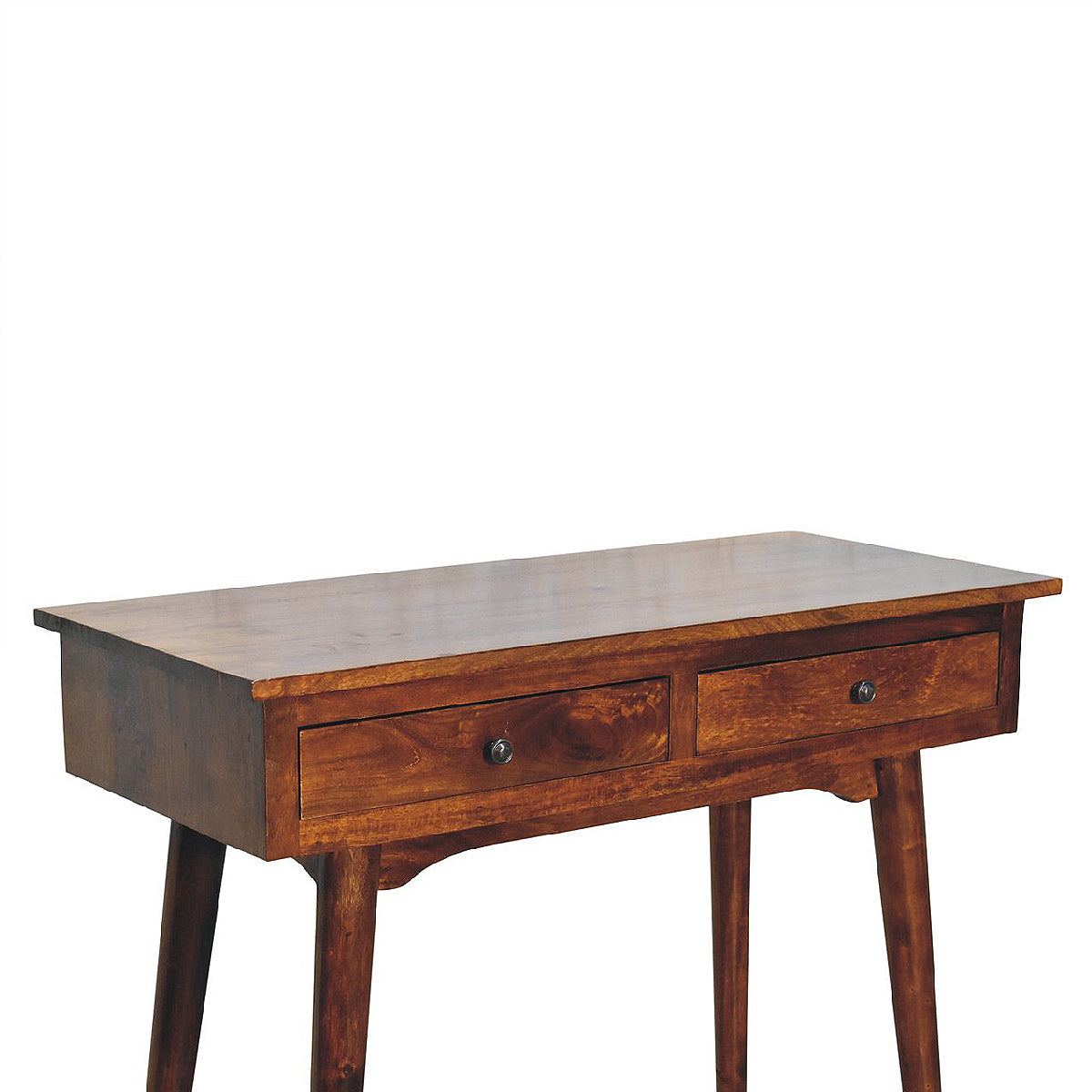 Oslo Chestnut Console Table - 2 Drawers