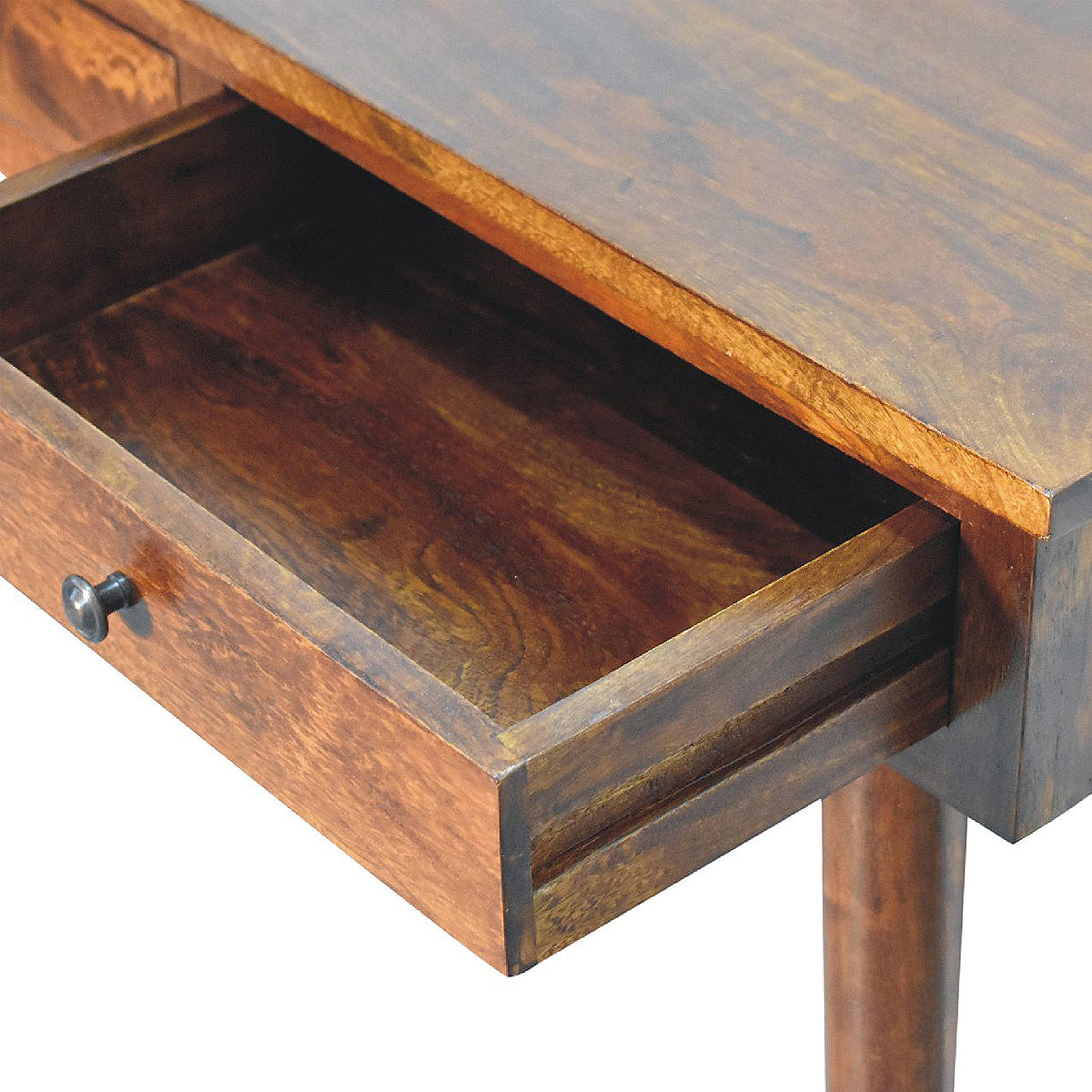 Oslo Chestnut Console Table - 2 Drawers