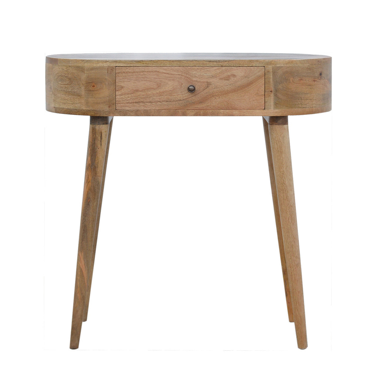 Albion Large Oak-Ish Console/Dressing Table