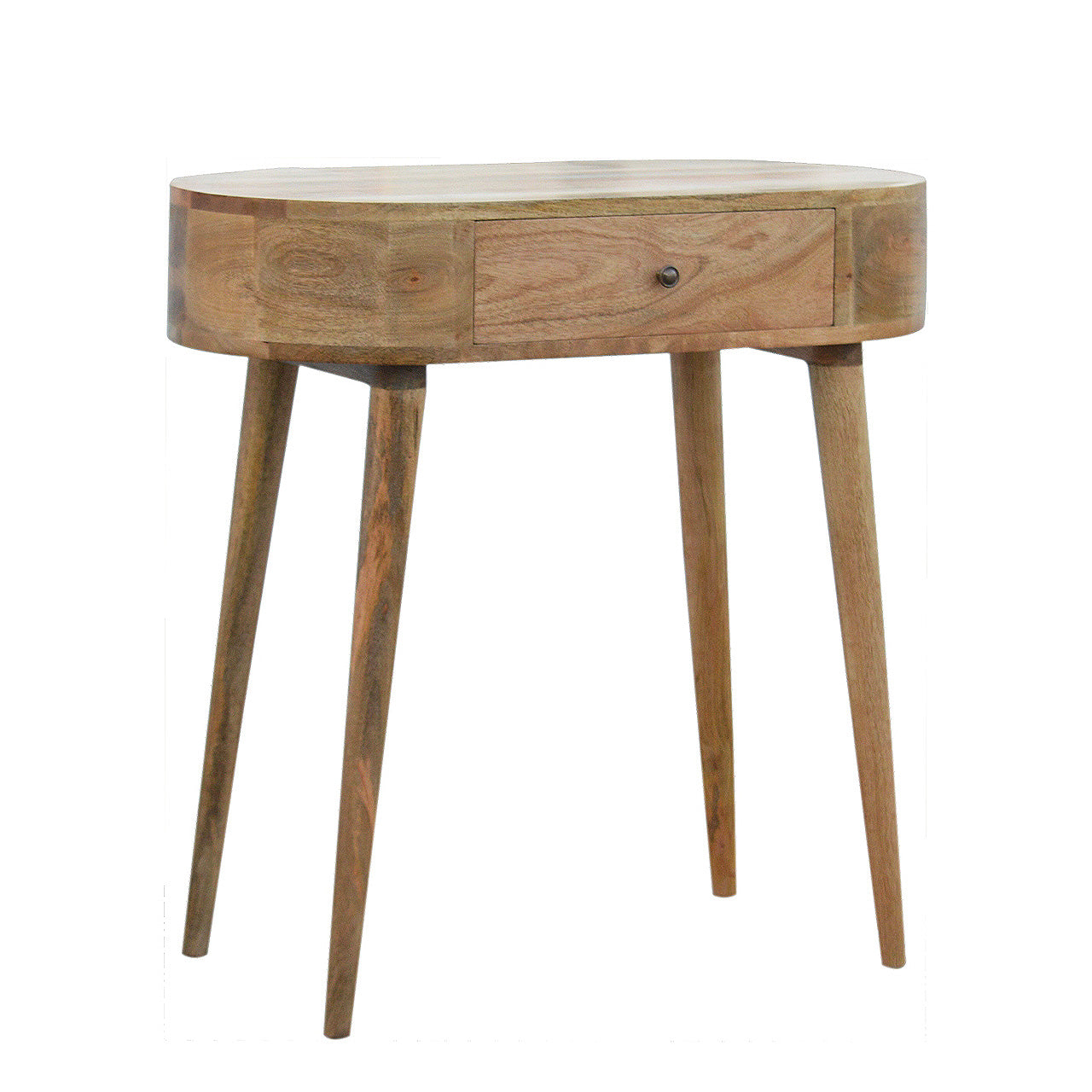 Albion Large Oak-Ish Console/Dressing Table