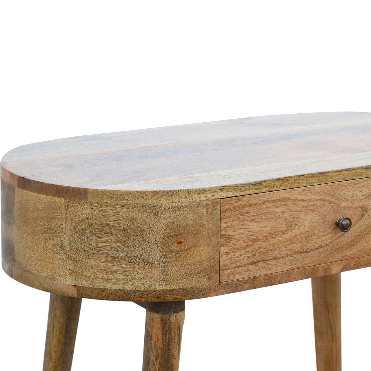 Albion Large Oak-Ish Console/Dressing Table