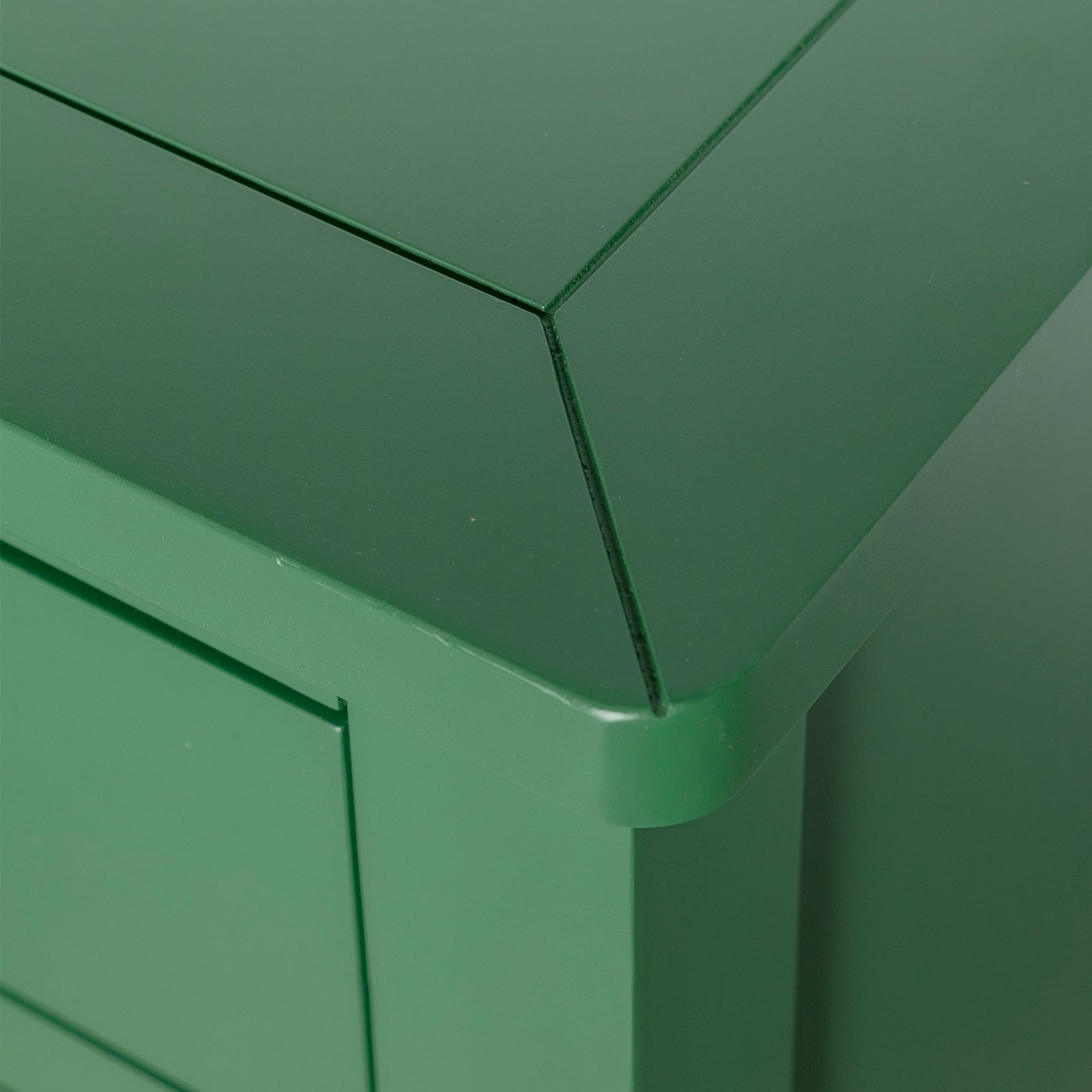 Manor Green 1 Drawer Bedside Table