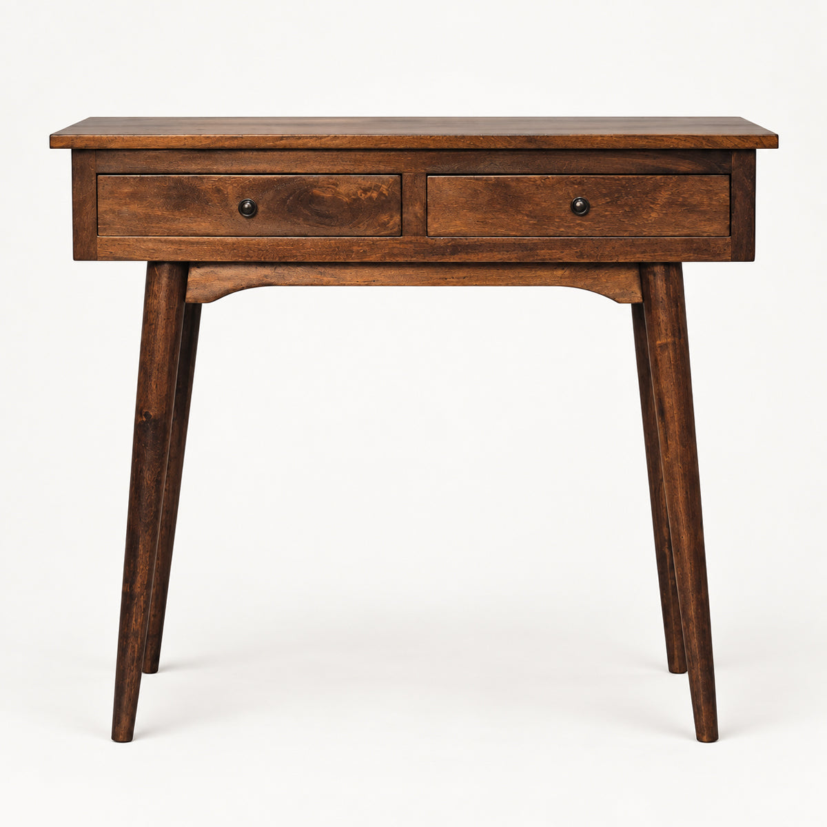 Oslo Chestnut Console Table / 2 Drawers