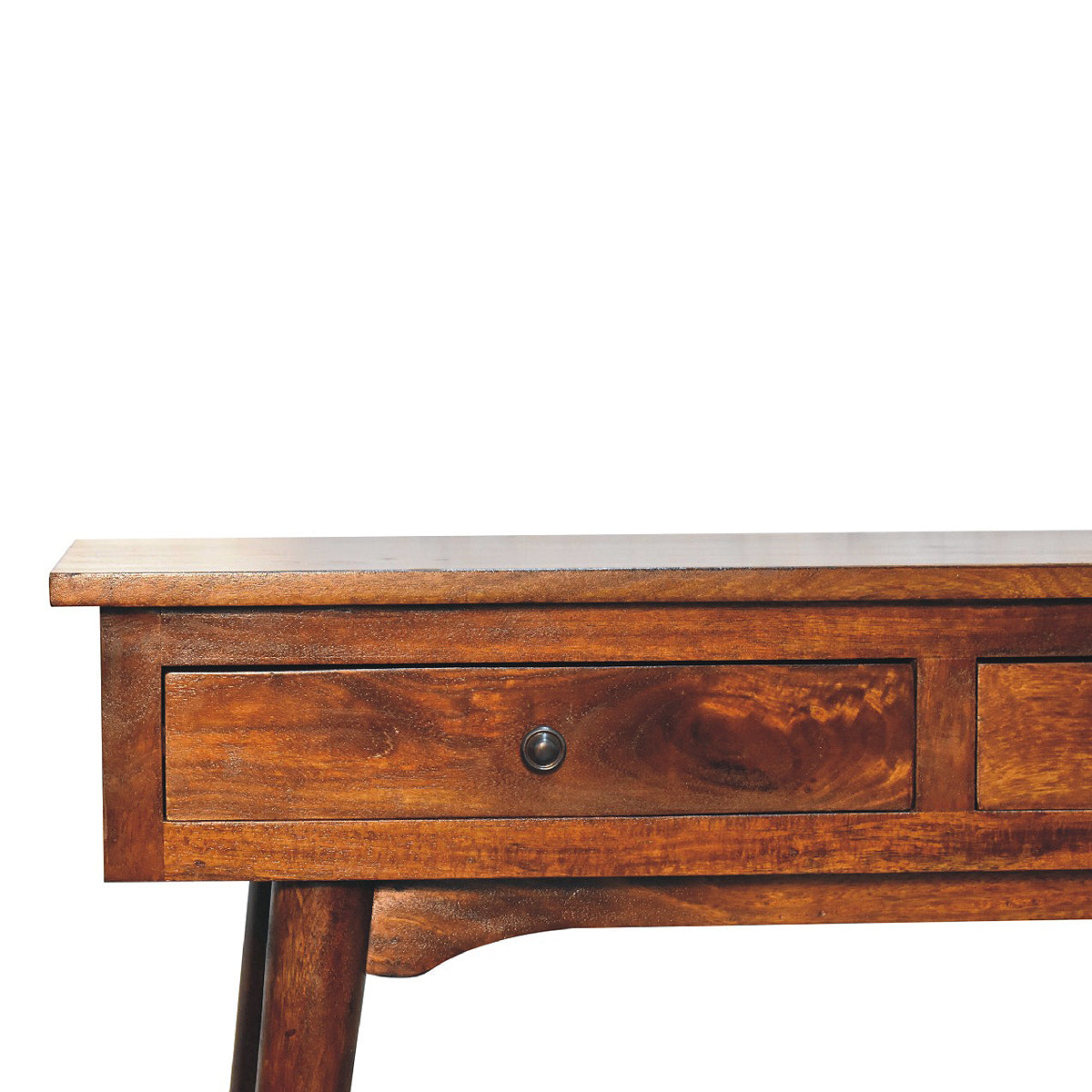 Oslo Chestnut Console Table - 2 Drawers