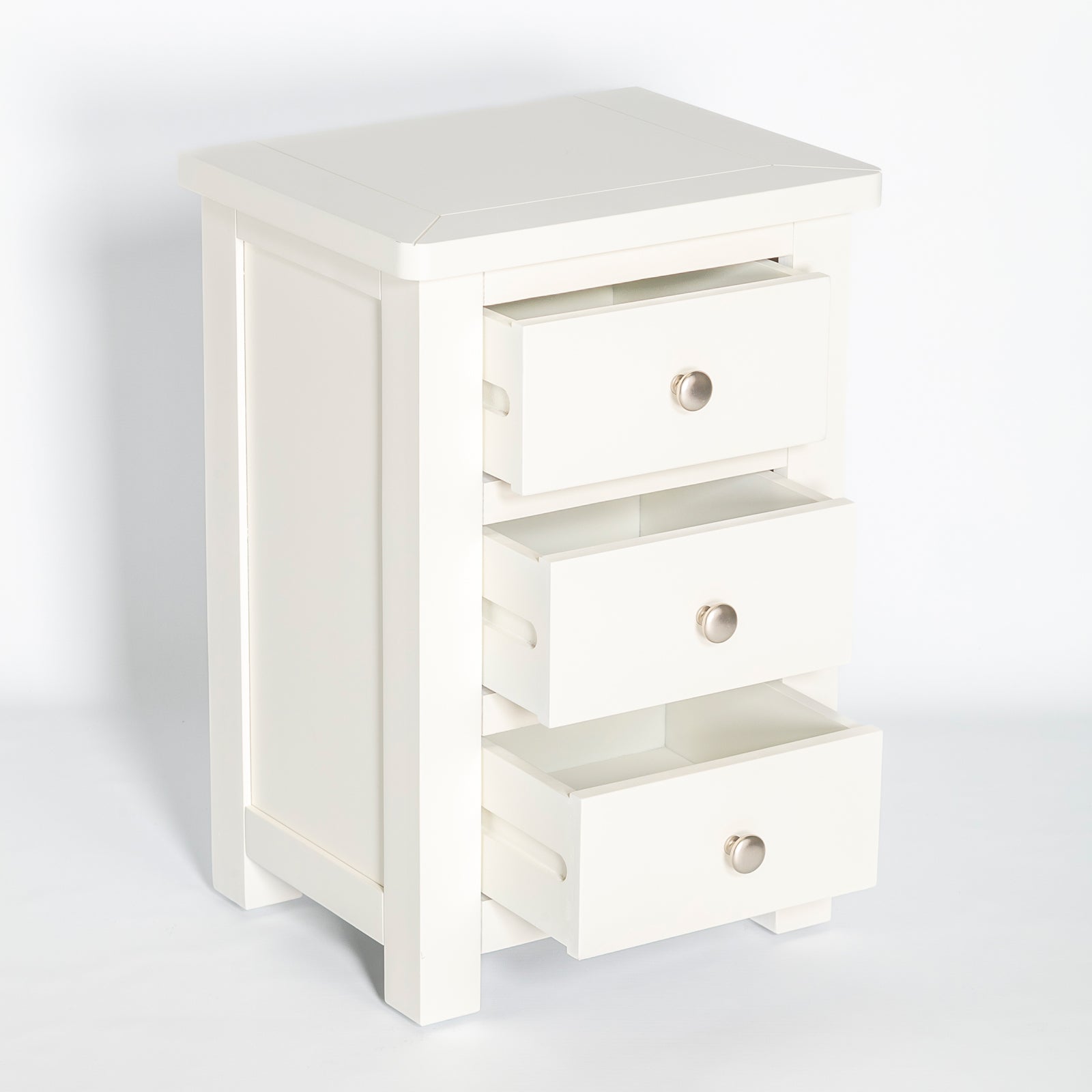 Ready assembled white clearance bedside cabinets